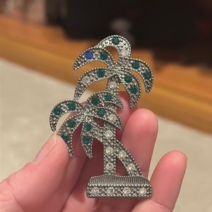 Marc Jacobs palm tree brooch